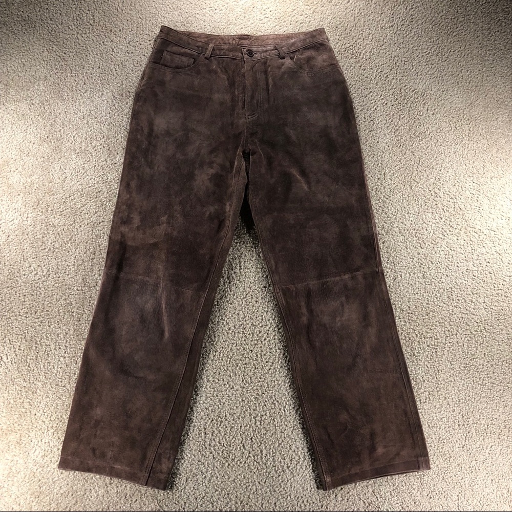 Brandon Thomas 100% Leather Pants Size 10
